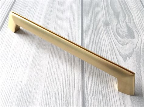 Brushed Gold Cabinet Pull Handle Knob Dresser Knobs Pulls - Etsy