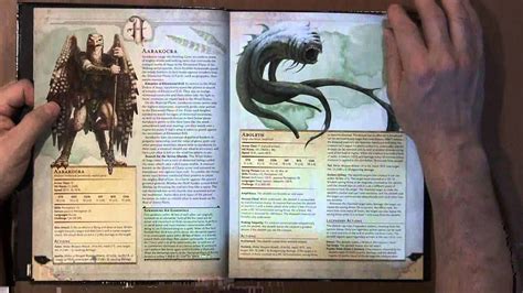 Flip Through Review 28: Monster Manual Dungeons and Dragons 5e - YouTube