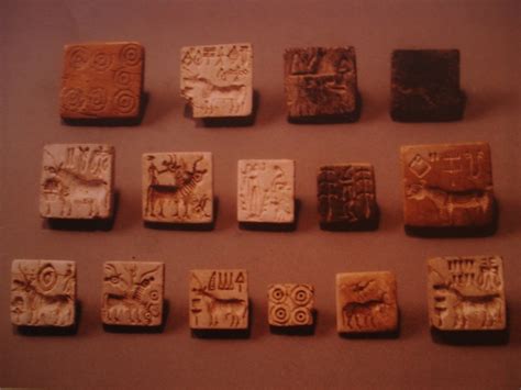 harappan seals | shot taken in dholavira site museum that de… | Flickr