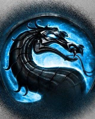 Mortal Kombat ~ Stone Dragon blue background | Mortal kombat, Mortal kombat tattoo, Mortal ...