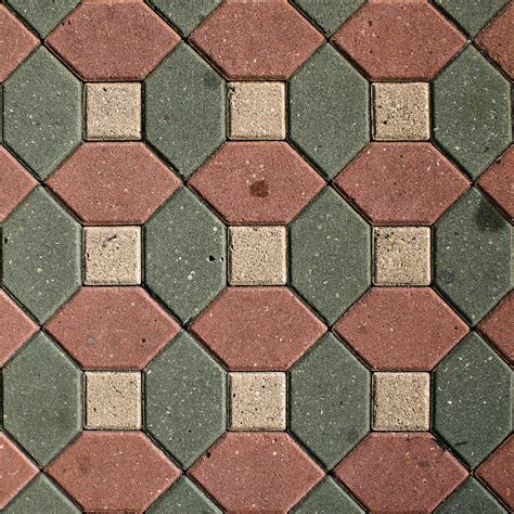 Contemporary resort geometric stone tile walkway with repe… | Flickr