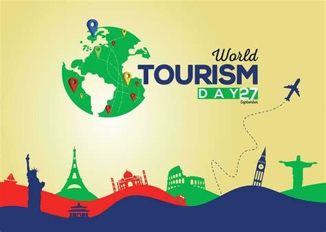 World Tourism day logo and Backdrop Vector Illustration Design 25769937 Vector Art at Vecteezy