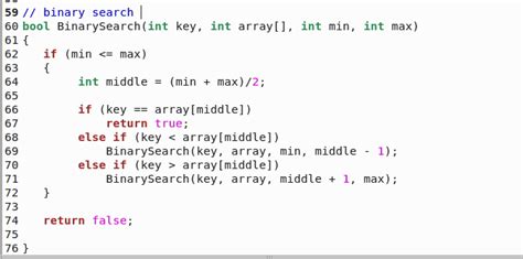 Pset3 Binary Search problems - CS50 Stack Exchange