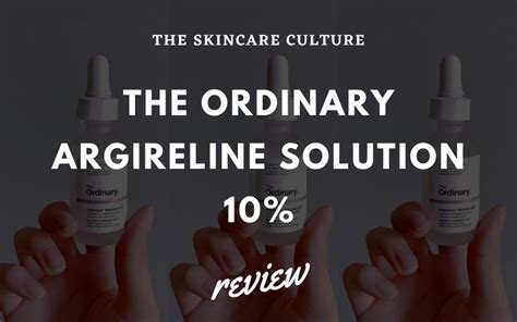 The Ordinary Argireline Solution 10% Review