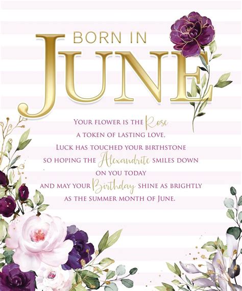 June Birthday in 2021 | June birthday, June birthday month, Happy birthday wallpaper