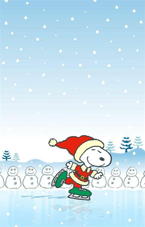 Snoopy Christmas Lights Wallpaper