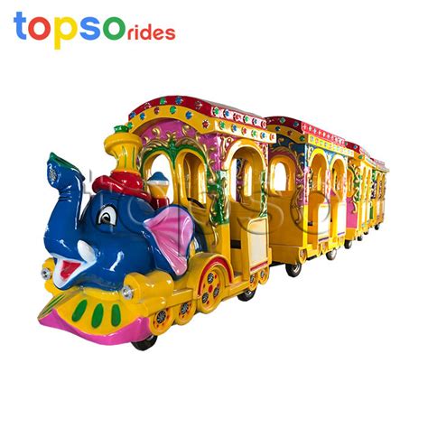 Kids Party Kiddie Amusement Park Rides Mini Elephant Electric Trackless ...