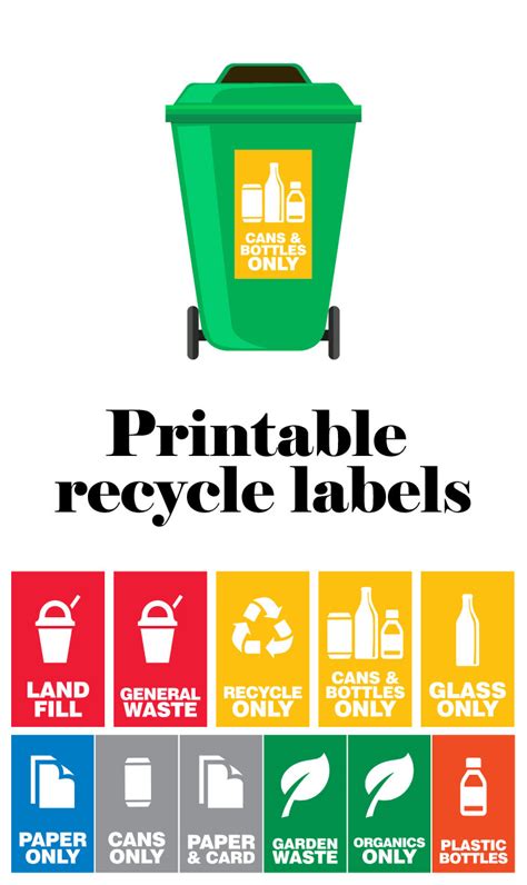 printable trash can labels lia griffith printable diy crafts labels printables free labels ...