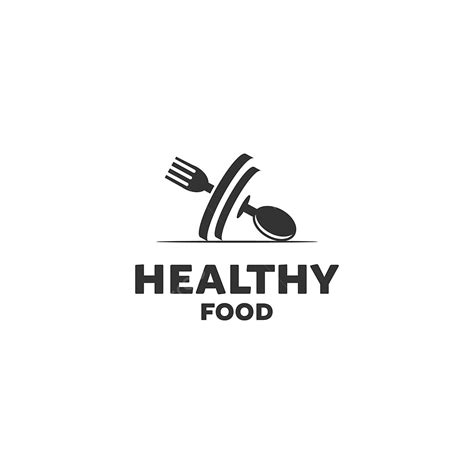 Healthy Food Logo Vector Hd PNG Images, Healthy Food Logo Designs, Barbells, Gym, Sports PNG ...