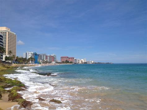 While the waters of the touristy Condado Beach area are rougher than ...