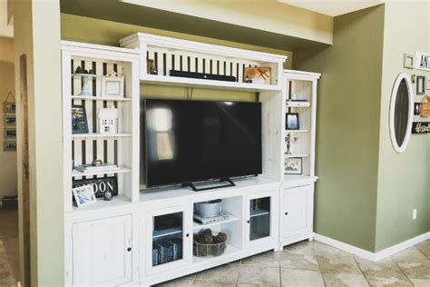 Rustic Entertainment Center - Walls of Wonderland