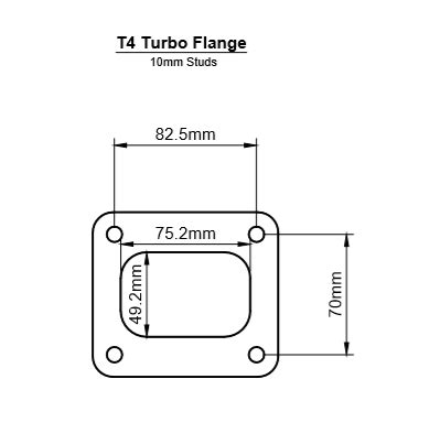 Turbo Flange Chart - Turbo Flange Size Chart | Sinco Customs