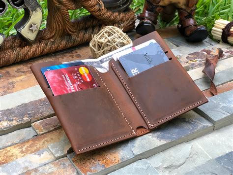 Front Pocket Slim Design•Wallet•Leather Wallet•Personalized Leather ...