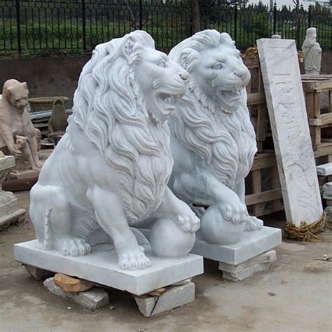 china lion stone sculpture Archives | Animal Sculpture