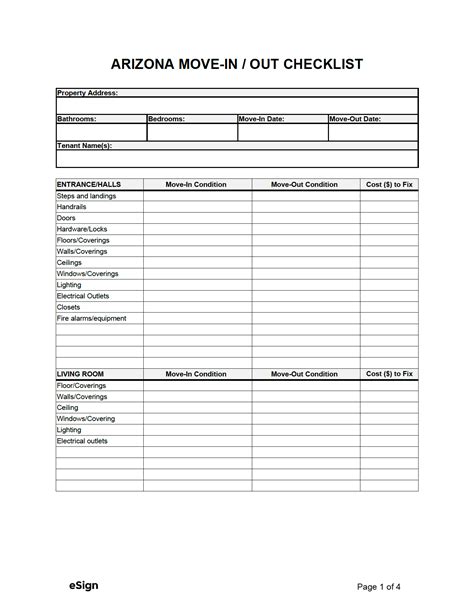 Move in move out checklist - tolfprod