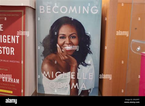 Michelle obama book cover becoming hi-res stock photography and images - Alamy