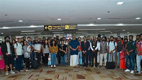 Operation Ajay: First flight from Israel arrives in Delhi, nine Malayalees among 212 in group ...