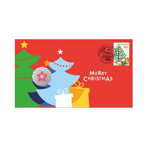 Christmas 2023 Merry Christmas Postal Numismatic Cover featuring RAM ...