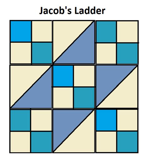 Jacob's Ladder Quilt - Robes de Coeur