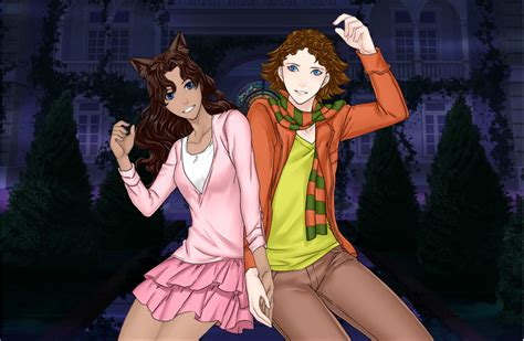 Dennis and Winnie from Hotel Transylvania in Anime style from Rinmaru dress up game Dennis Hotel ...