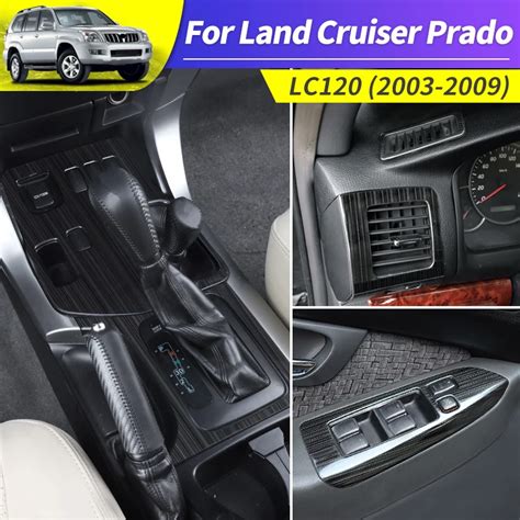 2003-2009 For Toyota Land Cruiser Prado 120 Lc120 Fj120 Interior Upgrade Modified Handle Gearbox ...