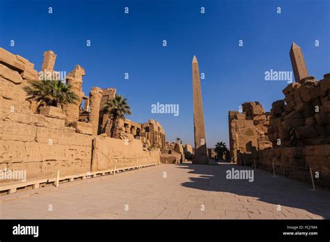 Karnak temple, Luxor city, Egypt Stock Photo - Alamy