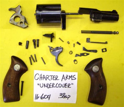 CHARTER ARMS UNDERCOVER 38 SP. GUN PARTS LOT ALL PICTURED 4 ONE PRICE 16-604 | eBay