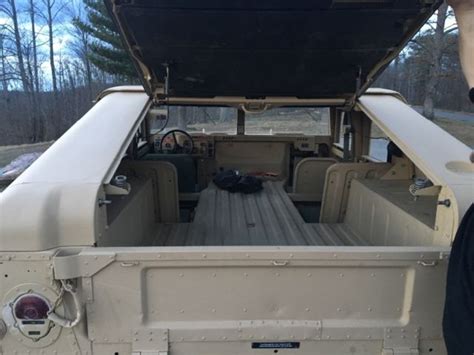 Hummer H1 1991 Am General Slant Back Humvee Hard Top HMMWV Military ...