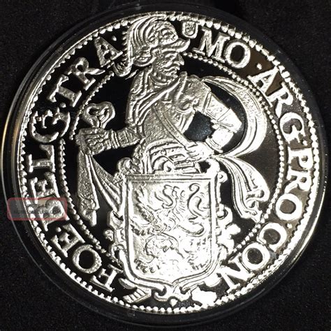 2017 Netherlands Royal Dutch Lion Dollar 1oz 9999 Silver Proof Coin Only 5k