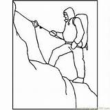 Rock Climbing Coloring Page At GetDrawings  Free Download sketch template