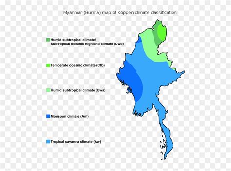 Myanmar Map Of Köppen Climate Classification - Koppen Climate ...