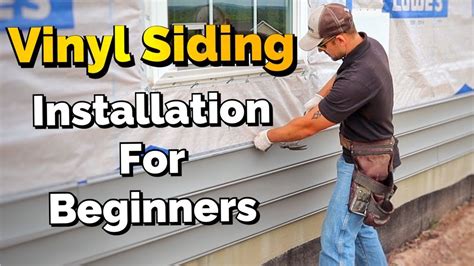 How To Install Vinyl Siding - YouTube