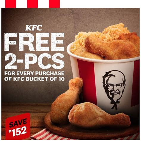 Manila Shopper: KFC Bucket-of-10 Delivery & Take-out Promo: Apr 2020