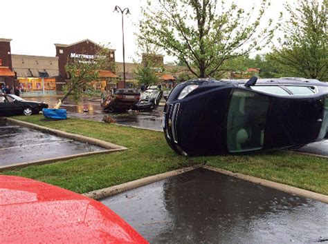 Injuries and Damage as Tornado Tosses Cars in Ohio - NBC News