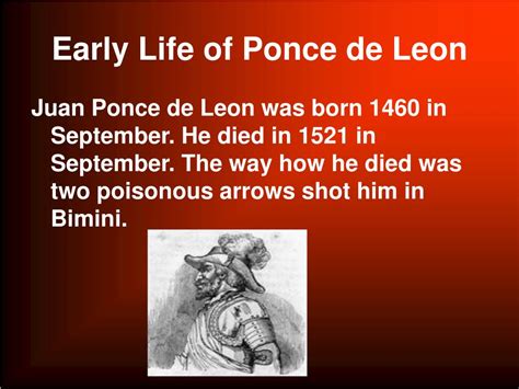 PPT - Juan Ponce de Leon PowerPoint Presentation, free download - ID:4332085