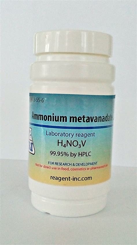 Ammonium metavanadate – Reagent Inc