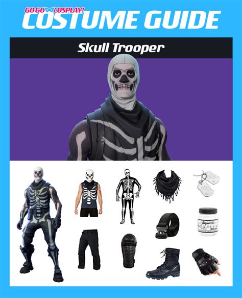 Skull Trooper Costume from Fortnite - DIY Guide for Cosplay & Halloween