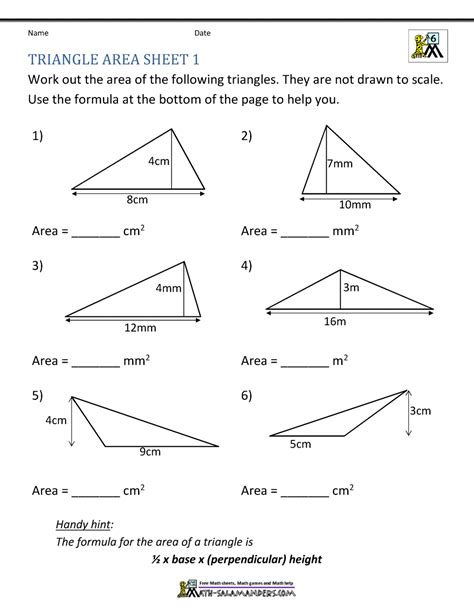 Area Of Trapezoid Worksheet Doc | Try this sheet