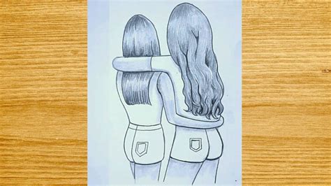 People Drawings Easy Bff