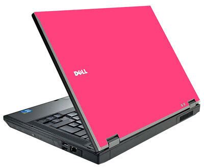 HOT PINK Vinyl Lid Skin Cover Decal fits Dell Latitude E5410 Laptop | eBay