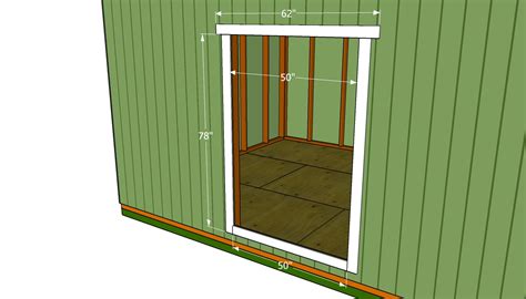 Double Shed Door Plans | MyOutdoorPlans | Free Woodworking Plans and ...