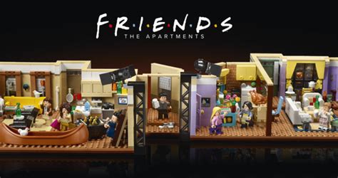 New 'Friends' apartments Lego set includes characters and props