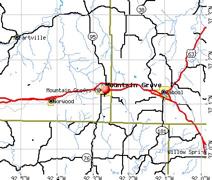 Mountain Grove, Missouri (MO 65711) profile: population, maps, real estate, averages, homes ...