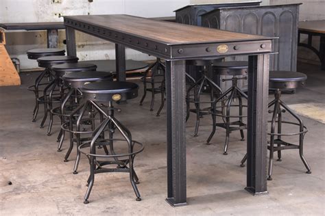 Firehouse Bar Table | Vintage Industrial Furniture