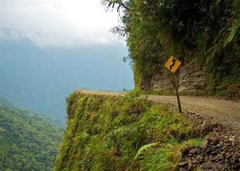 A Terrifying Tour of the World's Most Dangerous Road, North Yungas in Bolivia