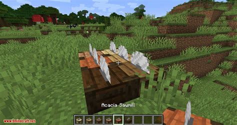 Corail Woodcutter Mod (1.21.1, 1.20.1) - A Sawmill for Wooden Recipes - 9Minecraft.Net