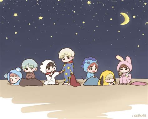 Bts fanart BT21 | Bts chibi, Bts fanart, Bts drawings