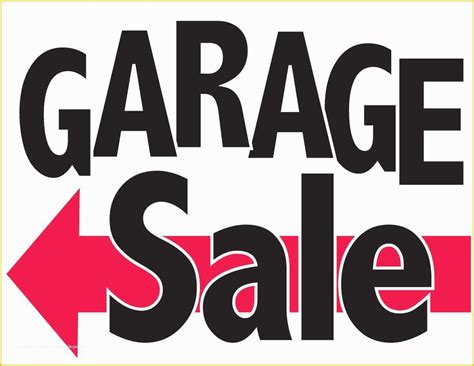 Sale Signs Templates Free Of Free Garage Sale Signs Home Graphics ...