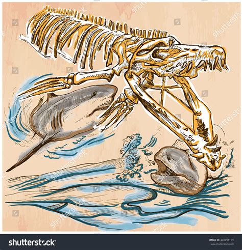 Tylosaurus: Over 53 Royalty-Free Licensable Stock Vectors & Vector Art ...