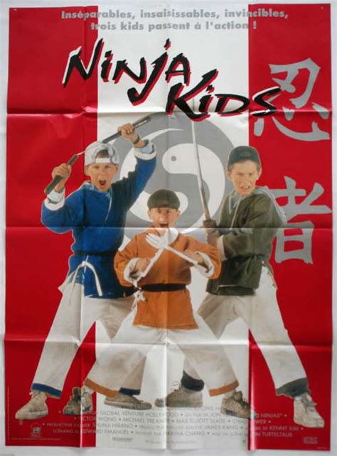 47" x 63" movie poster from 3 NINJA KIDS (1992)